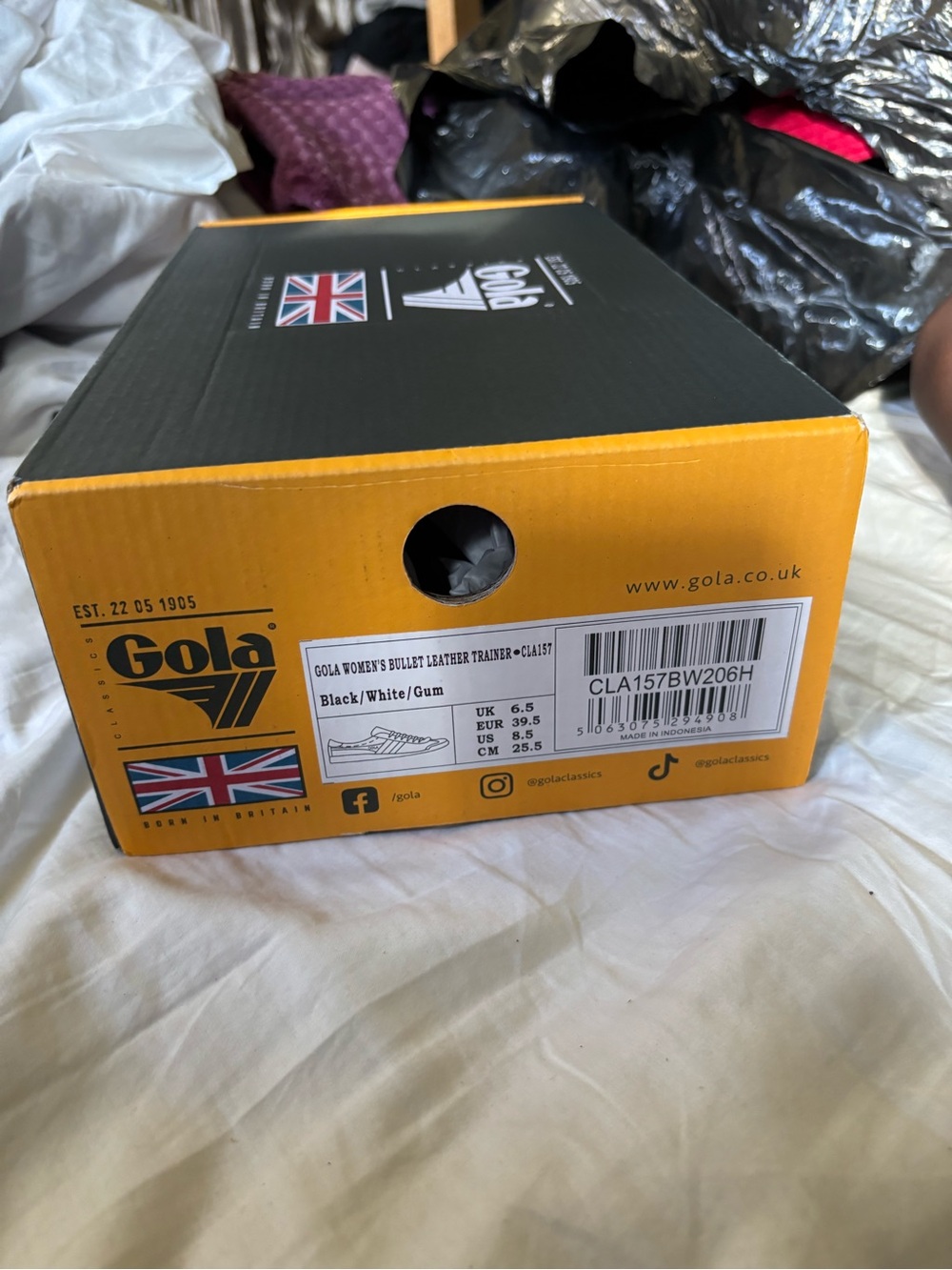 Size 9 Gola sneakers
